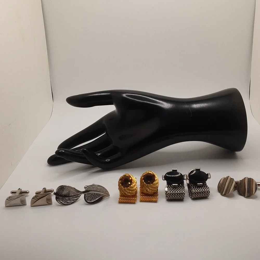 Vintage Cufflink Bundle (5 Pairs) - Picture 15 of 16